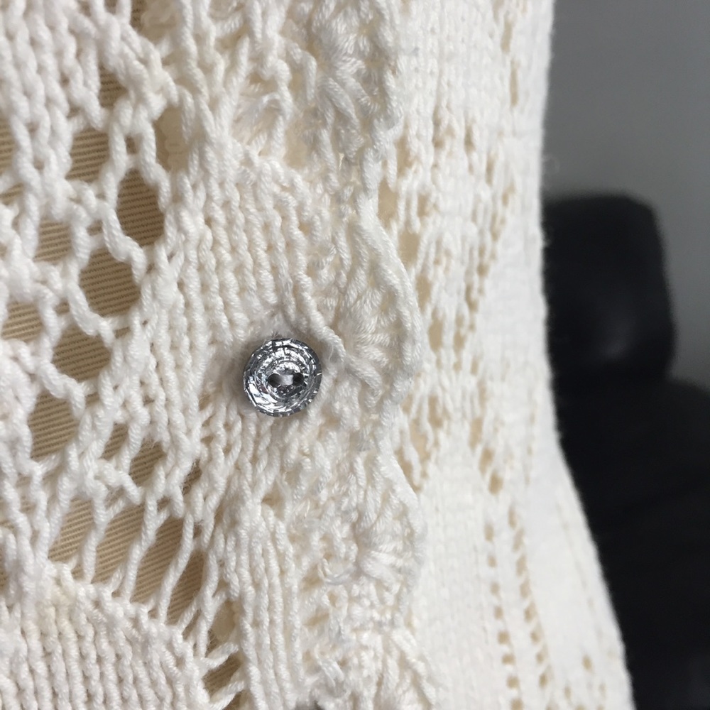 Charlotte Tatantola Crochet Cardigan, short sleeve - Picture 7 of 8